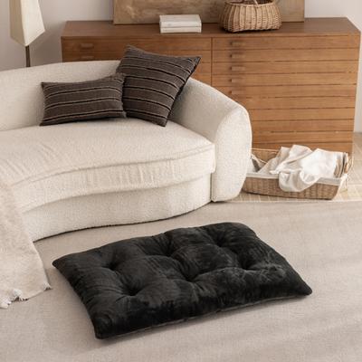 Show full view: Allisandro Deluxe Washable Dog Bed, Grey, Large slide 4 of 10