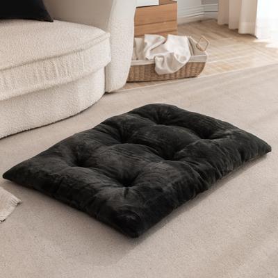 Show full view: Allisandro Deluxe Washable Dog Bed, Grey, Large slide 3 of 10