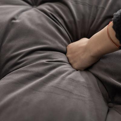 Show full view: Allisandro Deluxe Washable Dog Bed, Grey, Large slide 8 of 10