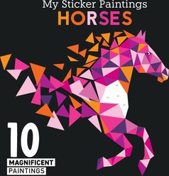My Sticker Paintings: Horses