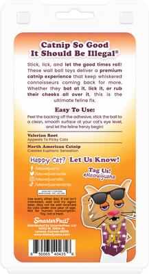 Show full view: Meowijuana Kalico Kush Stick 'n' Lick Compressed Catnip, 2 count slide 4 of 8