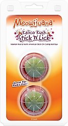 Meowijuana Kalico Kush Stick 'n' Lick Compressed Catnip, 2 count