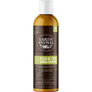 Earth Animal Apothecary Natural Flea & Tick Herbal Shampoo for Dogs, 12-fl oz bottle