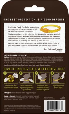 Show full view: Earth Animal Apothecary Natural Flea & Tick Herbal Collar for Dogs, Large: 24 to 29-in neck slide 2 of 7