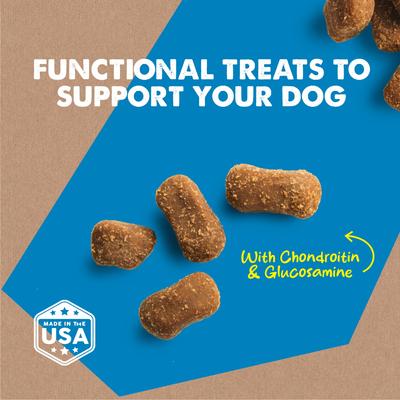 Show full view: Cloud Star Dynamo Dog Hip & Joint Bacon Formula Grain-Free Soft Chew Dog Treats, 14-oz bag slide 4 of 11