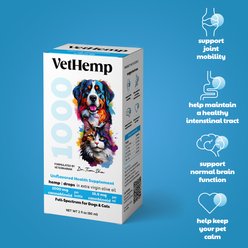 VetHemp Full-Spectrum Hemp Extract Tincture for Dogs & Cats, 1000-mg slide 2 of 6