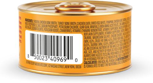 Show full view: Made by Nacho Chicken Recipe Minced Wet Kitten Food, 3-oz can, case of 6 slide 3 of 8