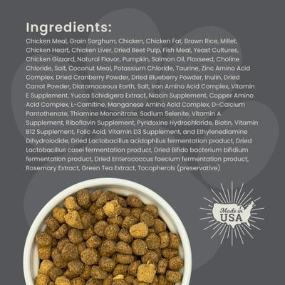 Show full view: Muenster Perfect Balance Chicken Meal Medley with Chicken Bites Freeze-Dried Dog Food, 3.5-lb bag slide 7 of 11