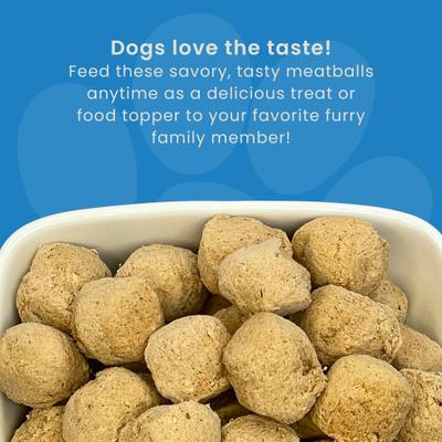 Show full view: Muenster Perfect Balance Beef Meatballs Freeze-Dried Dog Treats, 4-oz bag slide 10 of 11