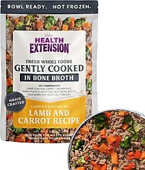Health Extension Gently Cooked Lamb & Carrot Recipe Wet Dog Food, 9-oz pouch, 1 count