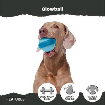 Show full view: BARK GLOWBALL Dog Chew Toy, Multi Colored, X-Large slide 3 of 7