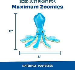 BARK Shifty Sid the Squid Plush Dog Toy, Multi Colored slide 2 of 7