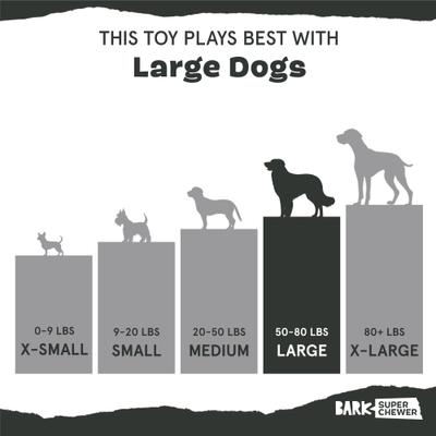 Show full view: BARK Mega Green Mango Dog Chew Toy, Multi Colored, Large slide 5 of 8