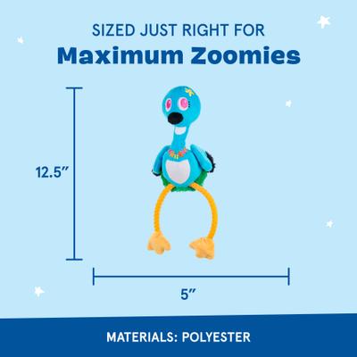 Show full view: BARK Ani The Nene Goose Plush Dog Toy, Multi Colored slide 2 of 6