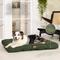 Show in main carousel: Bedsure Waterproof Oxford Fabric Crate Dog Bed, Green, X-Large slide 3 of 8