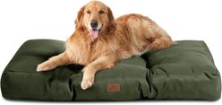 Bedsure Waterproof Oxford Fabric Crate Dog Bed, Green, X-Large