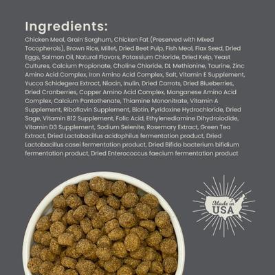 Show full view: Muenster Perfect Balance Chicken Meal Recipe with Ancient Grains Dry Dog Food, 25-lb bag slide 8 of 11