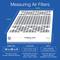 Show in main carousel: Nordic Pure Honeywell/Lennox MERV 8 Pleated Plus Carbon Replacement Air Filters, 16 x 25 x 5-in H, 2 count slide 2 of 8