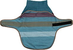Pendleton Fleece Dog Vest, Cabin Stripe Shale, X-Large slide 2 of 6