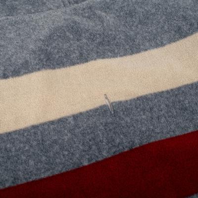 Show full view: Pendleton Fleece Dog Vest, Cabin Stripe Gray, Small slide 4 of 6