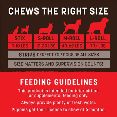 Show full view: Earth Animal Seasonal Stix Holiday Feast Recipe Rawhide-Free Dog & Cat Treats, 20 count slide 6 of 10