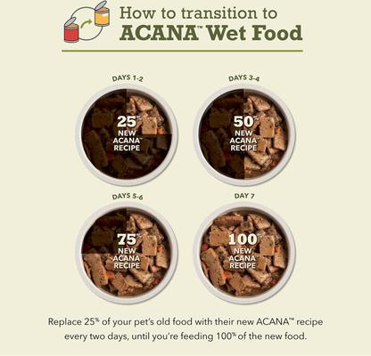 Show full view: ACANA Premium Pate Puppy in Bone Broth Grain-Free Wet Dog Food, 12.8-oz can, case of 12 slide 10 of 12
