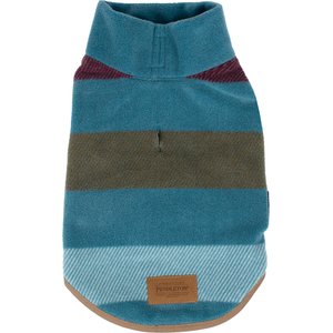 Pendleton Fleece Dog Vest, Cabin Stripe Shale, Small
