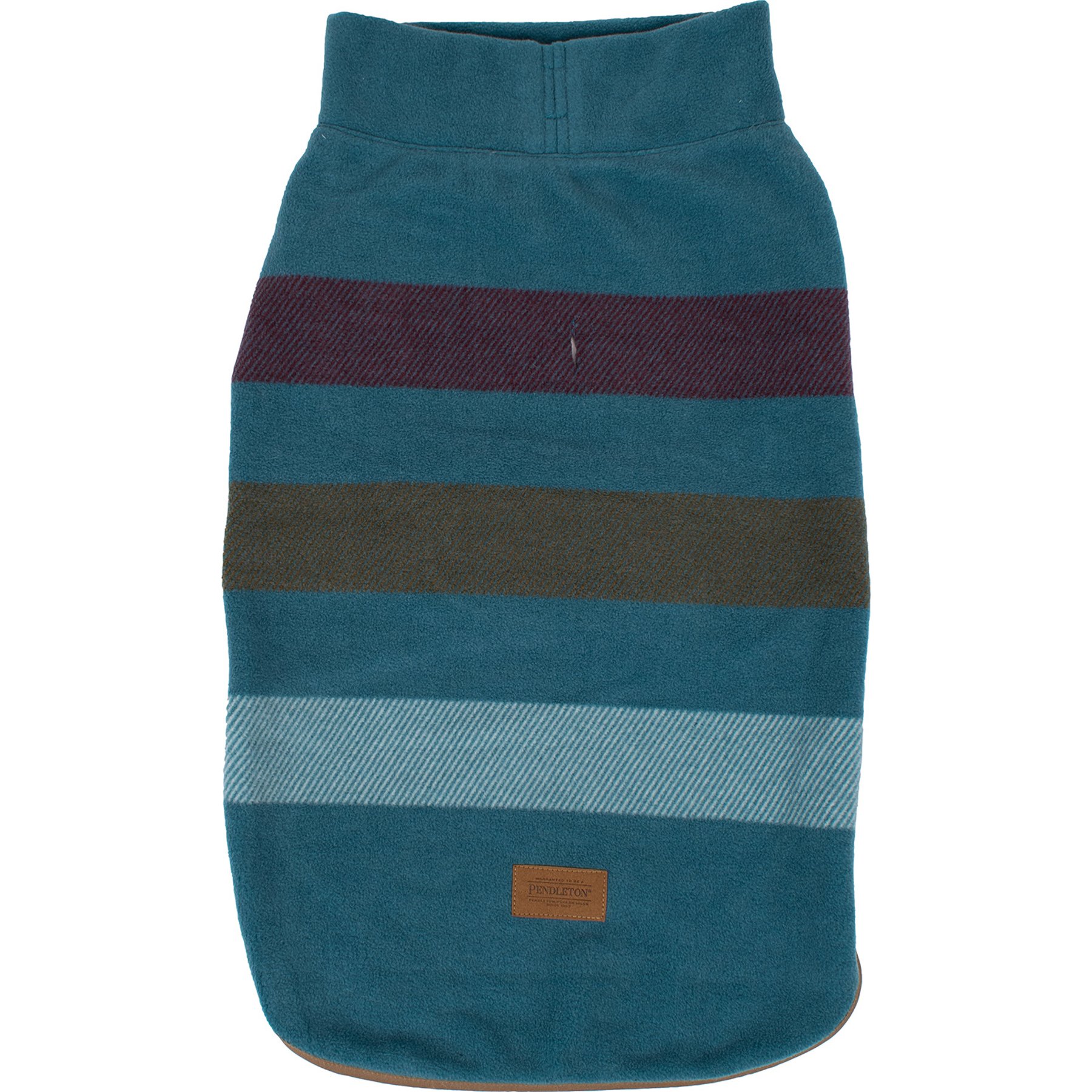 Pendleton Fleece Dog Vest, Cabin Stripe Shale, X-Large