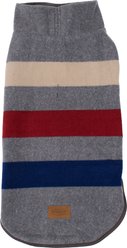 Pendleton Fleece Dog Vest, Cabin Stripe Gray, Large