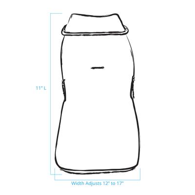 Show full view: Pendleton Vintage Camp Dog Coat, Mineral Umber, X-Small slide 2 of 3