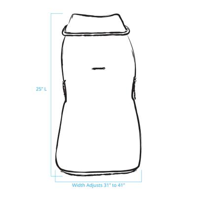 Show full view: Pendleton Vintage Camp Dog Coat, Lake, X-Large slide 5 of 6