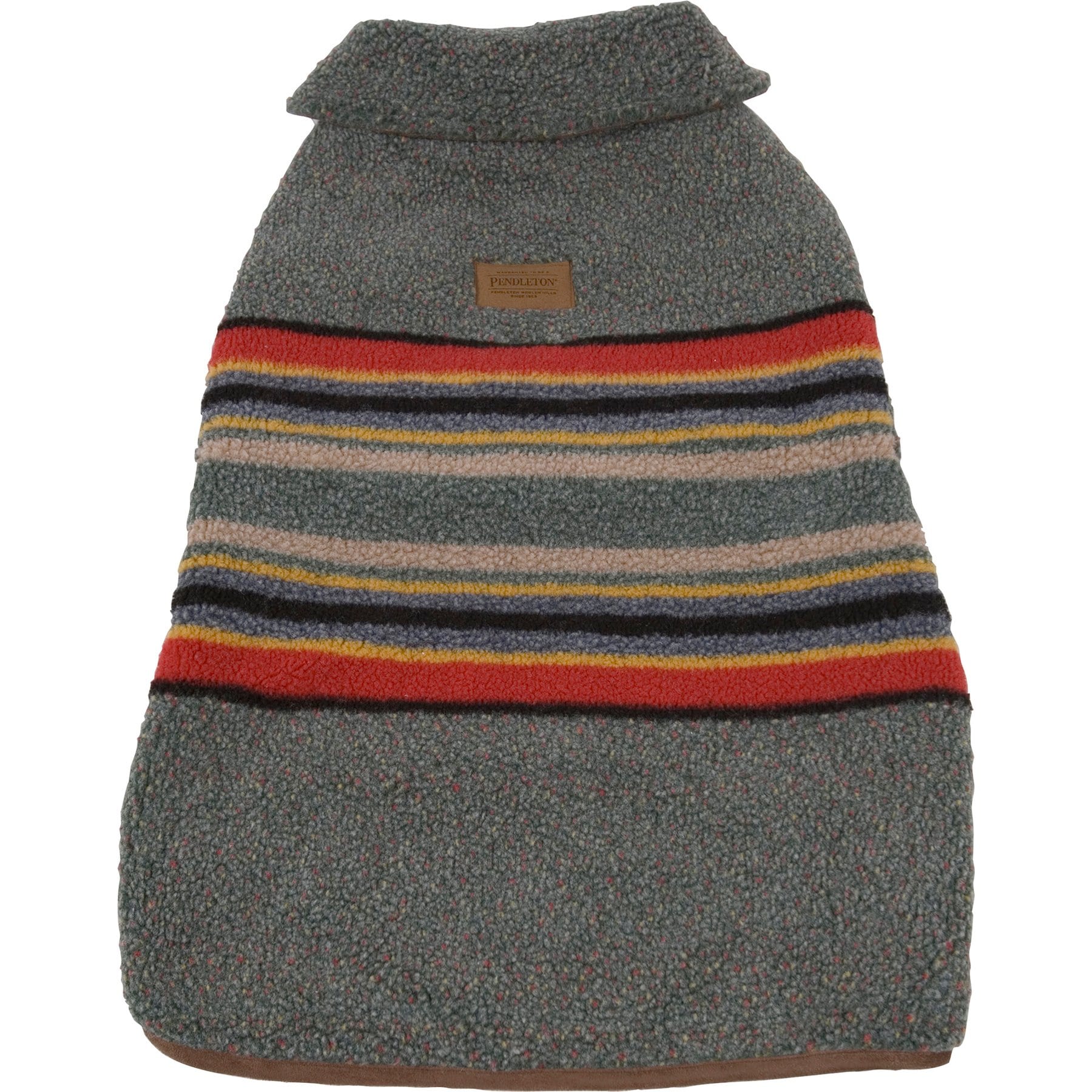 Pendleton Vintage Camp Dog Coat, Green Heather, Large