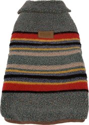 Pendleton Vintage Camp Dog Coat, Green Heather, Small