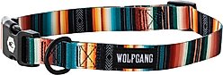 Wolfgang Heavy Duty LostArt Adjustable Dog Collar with Quick Release, Medium: 12 to 18-in neck, 1-in wide