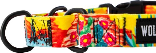 Show full view: Wolfgang Heavy Duty PackLeader Martingale Dog Collar with Quick Release, Medium: 12 to 18-in neck, 1-in wide slide 6 of 8