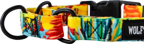 Show full view: Wolfgang Heavy Duty PackLeader Martingale Dog Collar with Quick Release, Medium: 12 to 18-in neck, 1-in wide slide 2 of 8