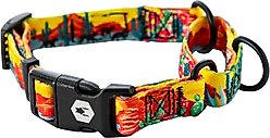 Wolfgang Heavy Duty PackLeader Martingale Dog Collar with Quick Release, Large: 18 to 26-in neck, 1-in wide