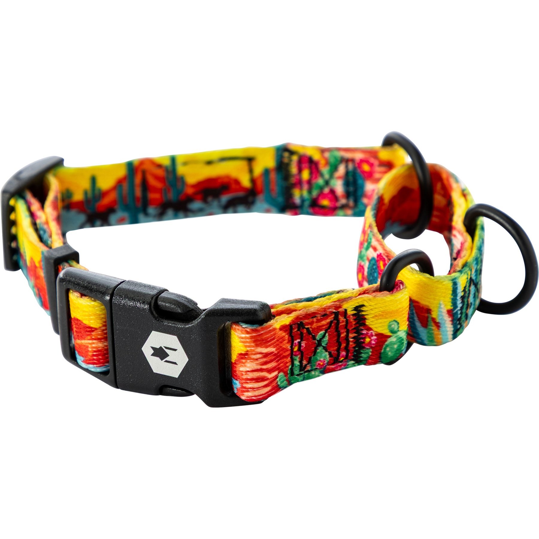 Wolfgang Heavy Duty PackLeader Martingale Dog Collar with Quick Release, Small: 8 to 12-in neck, 5/8-in wide