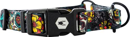 Show full view: Wolfgang Heavy Duty LosMuertos Martingale Dog Collar with Quick Release, Small: 8 to 12-in neck, 5/8-in wide slide 6 of 7