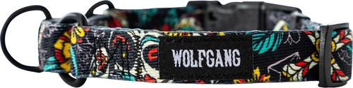 Show full view: Wolfgang Heavy Duty LosMuertos Martingale Dog Collar with Quick Release, Small: 8 to 12-in neck, 5/8-in wide slide 4 of 7