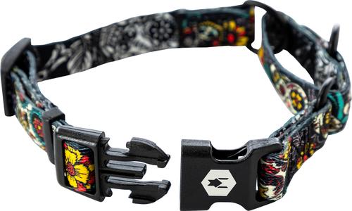 Show full view: Wolfgang Heavy Duty LosMuertos Martingale Dog Collar with Quick Release, Small: 8 to 12-in neck, 5/8-in wide slide 3 of 7