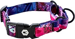 Wolfgang Heavy Duty Daydream Martingale Dog Collar with Quick Release, Medium: 12 to 18-in neck, 1-in wide