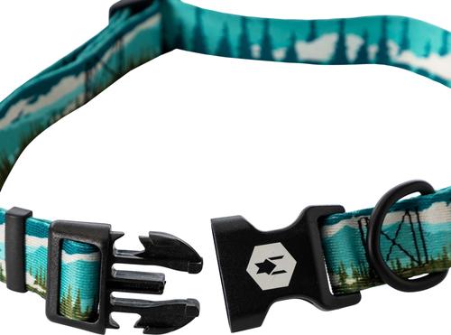 Show full view: Wolfgang Heavy Duty GreatEscape Adjustable Dog Collar with Quick Release, Medium: 12 to 18-in neck, 1-in wide slide 3 of 6