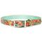 Show in main carousel: Zaley Designs Trim to Size Tropical Floral Polyurethane Dog Collar, Small: 9 to 16-in neck, 3/4-in wide slide 1 of 5