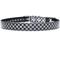 Show in main carousel: Zaley Designs Trim to Size Polyurethane Dog Collar, Black & White Checkered, Large: 15 to 25-in neck, 1-in wide slide 2 of 4