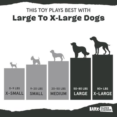 Show full view: BARK Elle LePhant Dog Chew Toy, X-Large slide 5 of 7