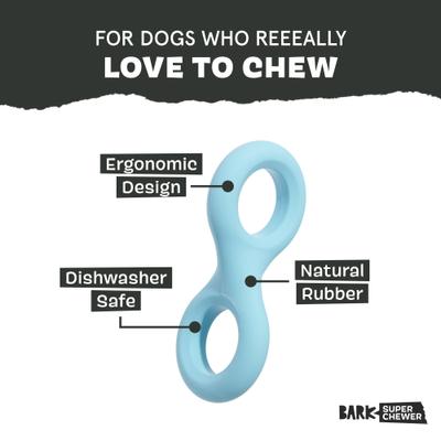 Show full view: BARK Pully Dog Chew Toy, Small/Medium slide 5 of 8