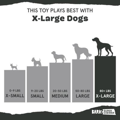 Show full view: BARK Cone Dog Chew Toy, X-Large slide 5 of 7