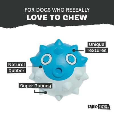 Show full view: BARK Deep Sea Throwfish Dog Chew Toy, Large slide 5 of 8