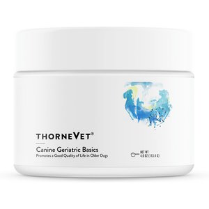 ThorneVET Canine Geriatric Basics Powder Supplement for Senior Dogs, 90 scoops